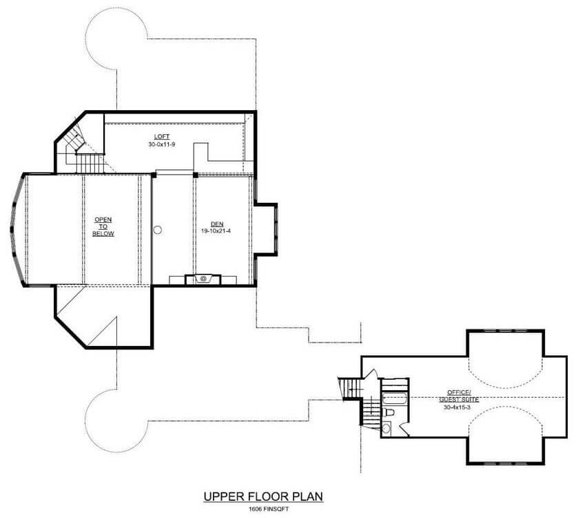 Second Level Floor Plan