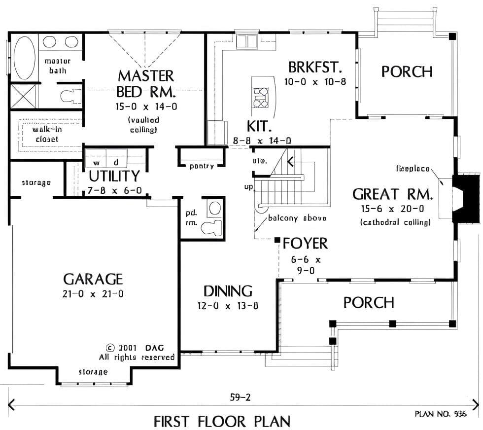 Exploring the Spacious First Floor with a Great Room and Master Suite