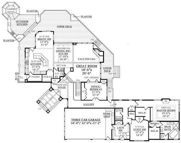 Explore This Spacious Floor Plan with a Vaulted Ceiling Great Room