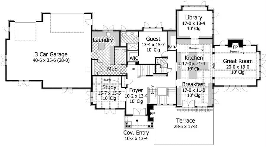 Thoughtfully Designed Main Floor Featuring a Spacious Great Room