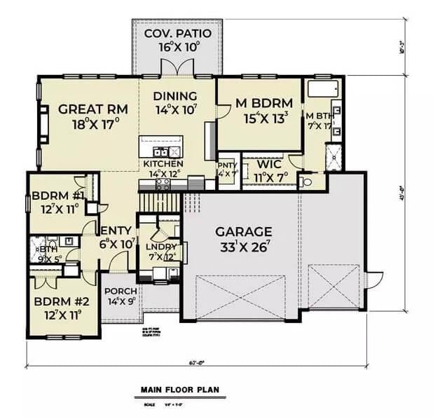 Look at That Open-Concept Layout with a Spacious Great Room