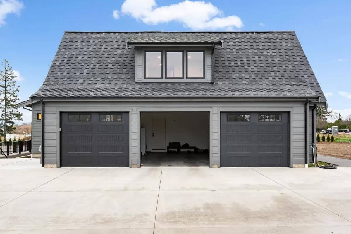 Check Out This Craftsman Garage With Dormer Windows