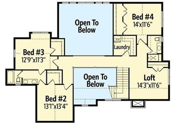 Exploring the Upper Floor with a Spacious Loft Area