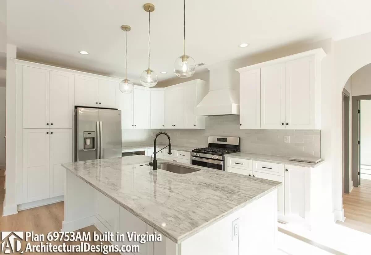 Sleek Kitchen Island Perfect for Everyday Gatherings