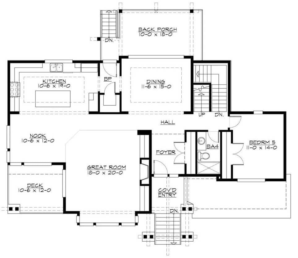 Explore This Spacious Main Floor Layout with a Cozy Nook