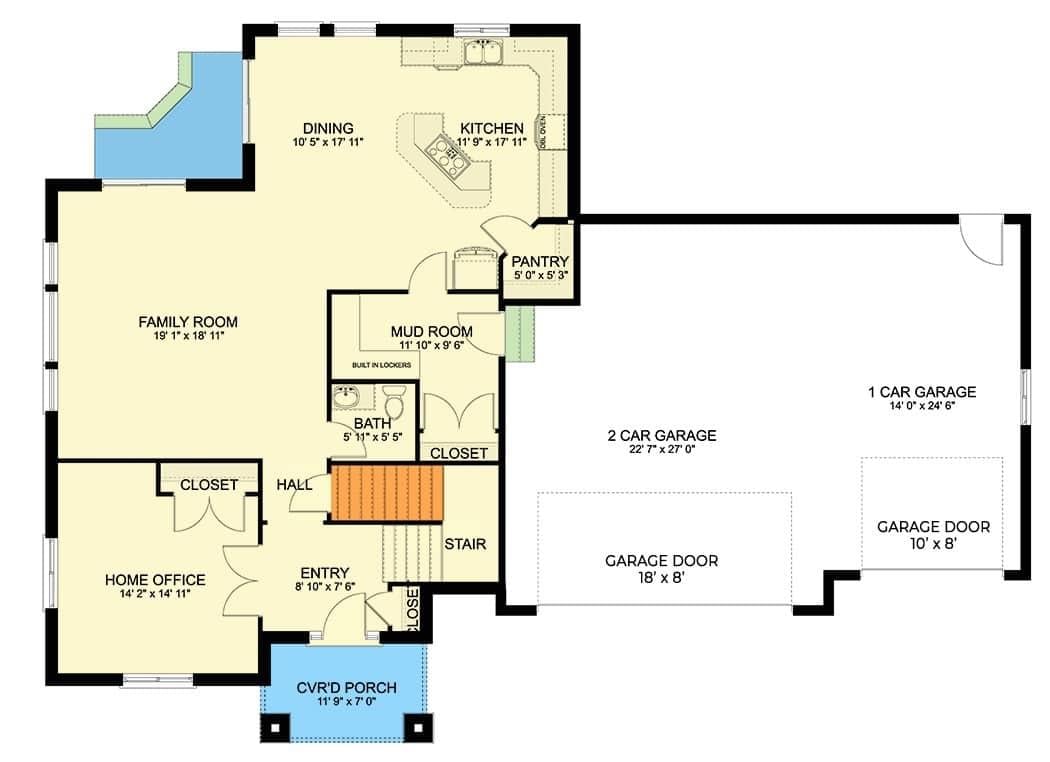 Wow, Check Out That Expansive Mudroom Next to the Garage