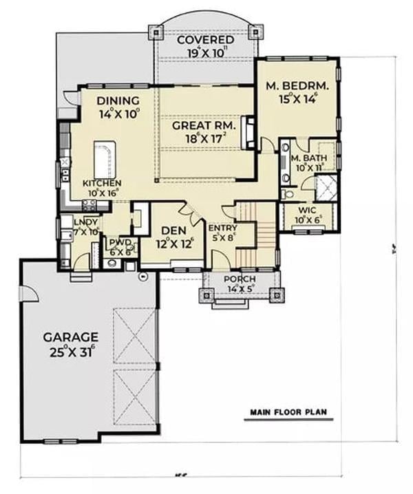 Explore This Thoughtfully Designed Main Floor Plan with a Spacious Great Room
