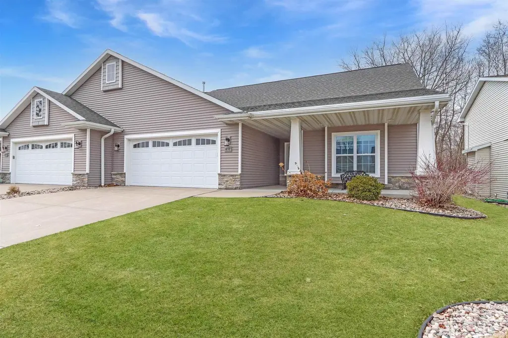 Ranch-Style 2-Bedroom Home with Open-Concept Living and Double Garage (1,656 Sq. Ft. Floor Plan)