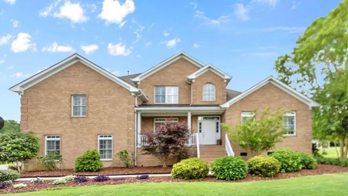 Classic Brick Facade with Charming Gabled Rooflines