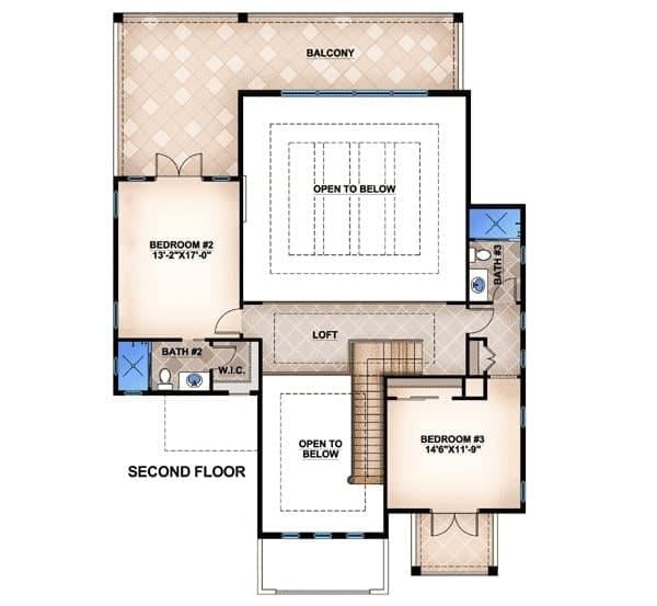 Explore the Open Loft Space Leading to a Spacious Balcony