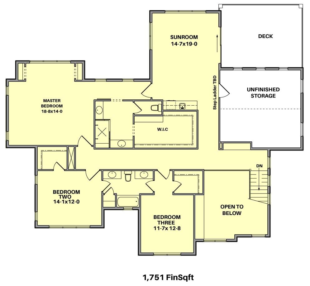 Exploring the 1,751 Sq Ft Floor Plan with Versatile Sunroom