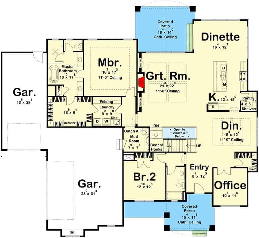 Discover the Flow in This Spacious Floor Plan with a Great Room Focus
