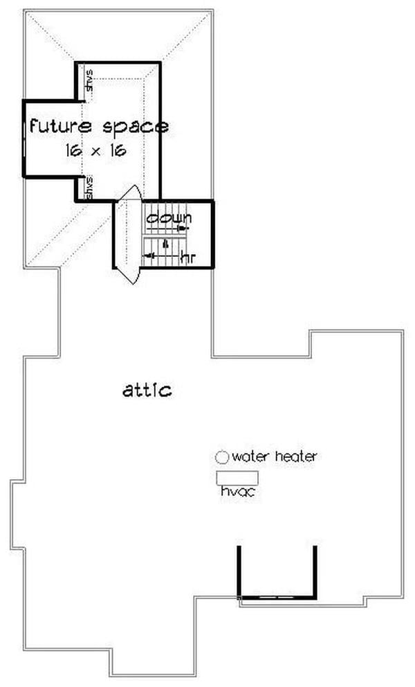 Potential Awaits: Flexible Attic Space with Future Room Plans