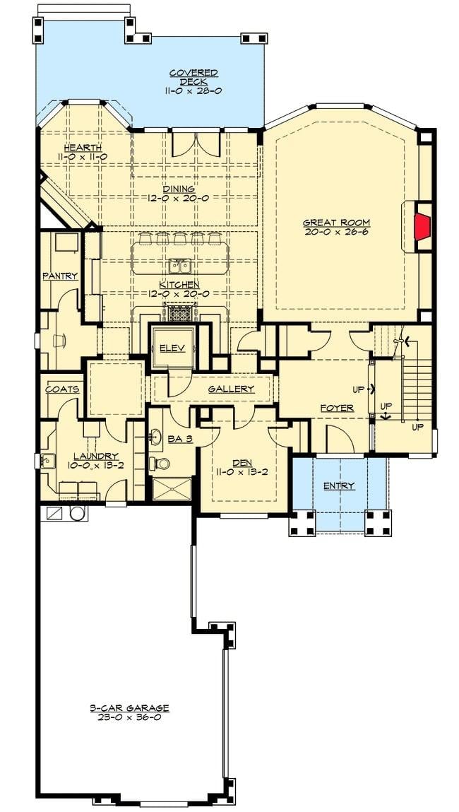Explore the Versatile Layout with a Spacious Great Room