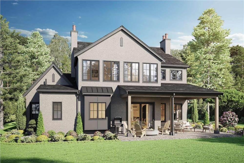 Charming Backyard Retreat with an Inviting Covered Patio