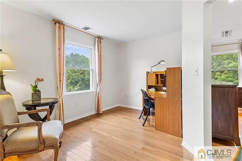 Notice the Warmth of the Wood in This Functional Study Nook