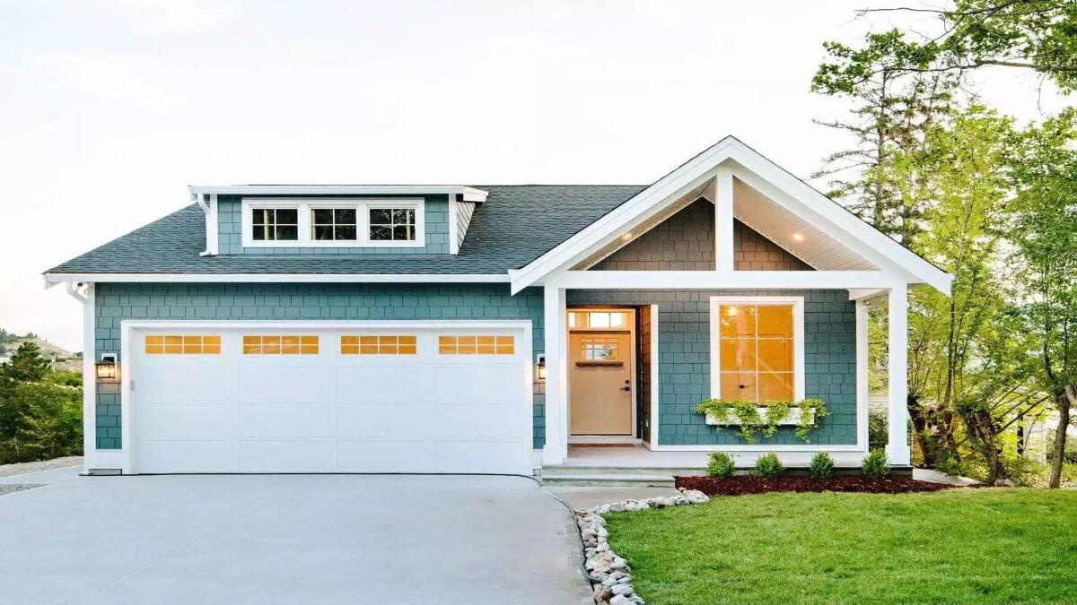 Craftsman Charm with Eye-Catching Gable and Dormer