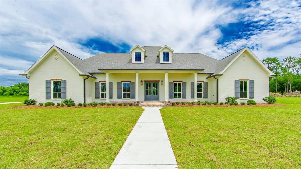 Classic Southern Charm with a Symmetrical Facade