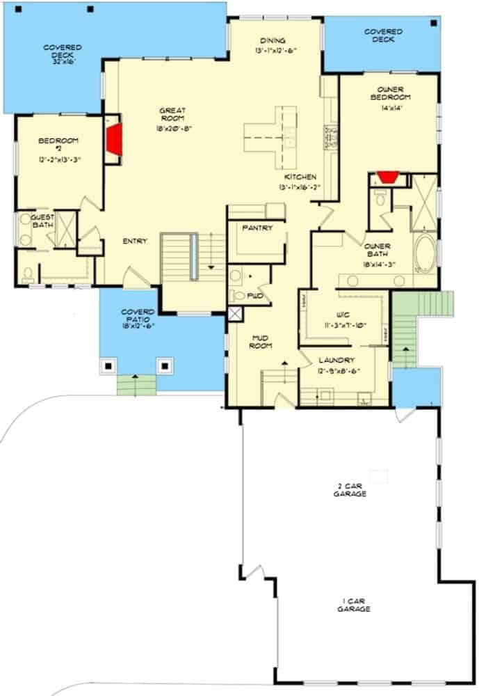 Check Out the Open Layout Connecting the Great Room and Kitchen