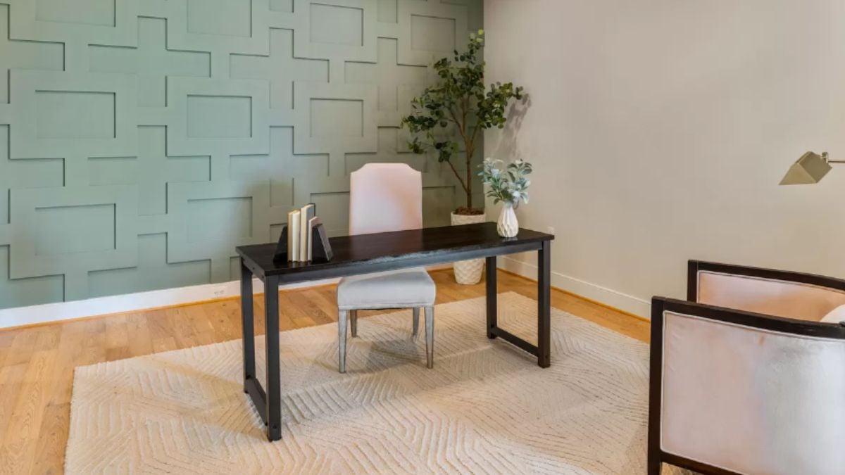 Have You Seen the Geometric Wall Detailing in This Study?