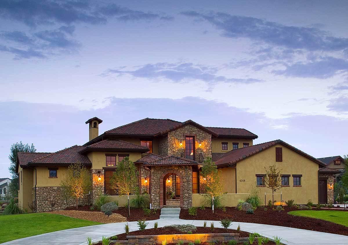 Explore the Rustic Charm of This Mediterranean-Style Home