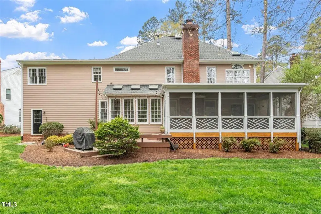 Traditional 4-Bedroom Colonial-Style Home with Bonus Room and Screened-in Porch (3,341 Sq. Ft. Floor Plan)
