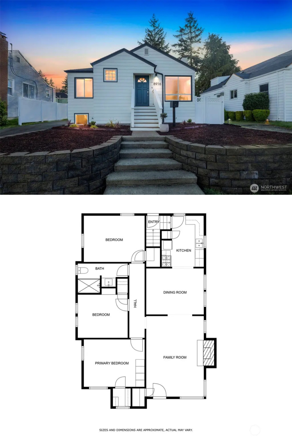 Cape Cod Style 5-Bedroom Home with Open-Concept Layout and Lower Level ADU (2,400 Sq. Ft. Floor Plan)