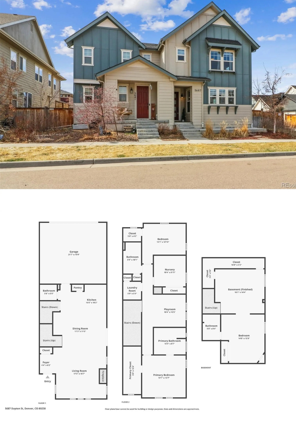 Contemporary-Style 4-Bedroom Home for a Corner Lot with Open Floor Plan and Finished Basement (2,584 Sq. Ft. Floor Plan)