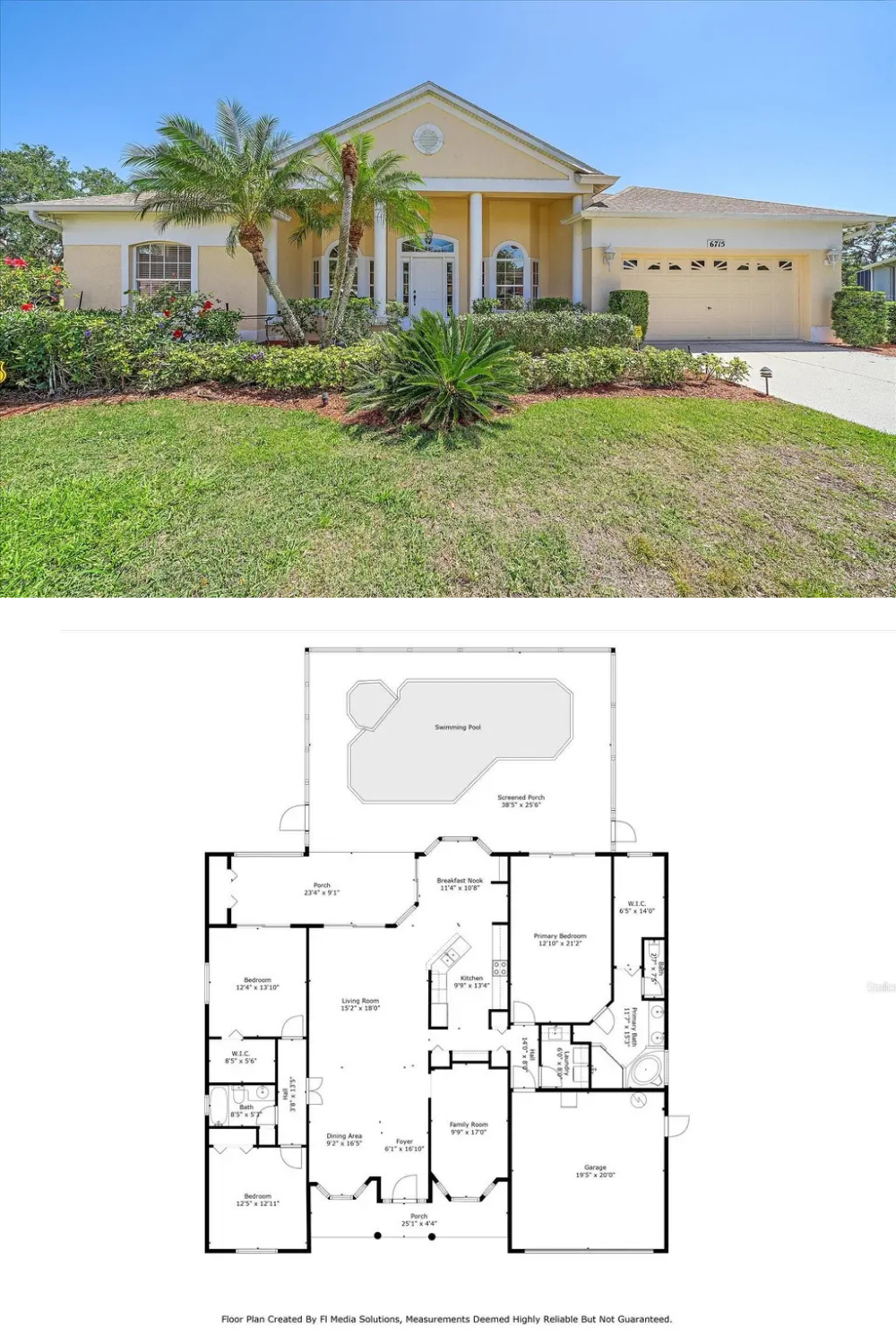 3-Bedroom Custom Home with Open Floor Plan and Front and Back Porch (2,174 Sq. Ft. Floor Plan)