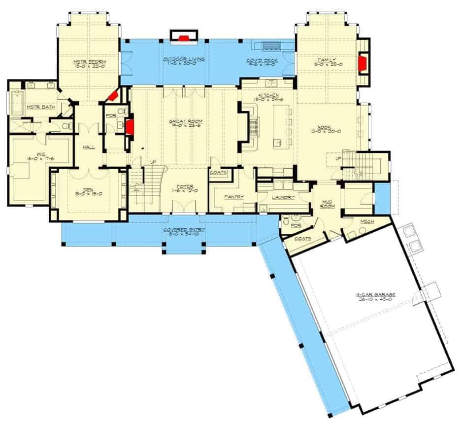 Explore the Spacious Flow of This Open-Concept Floor Plan