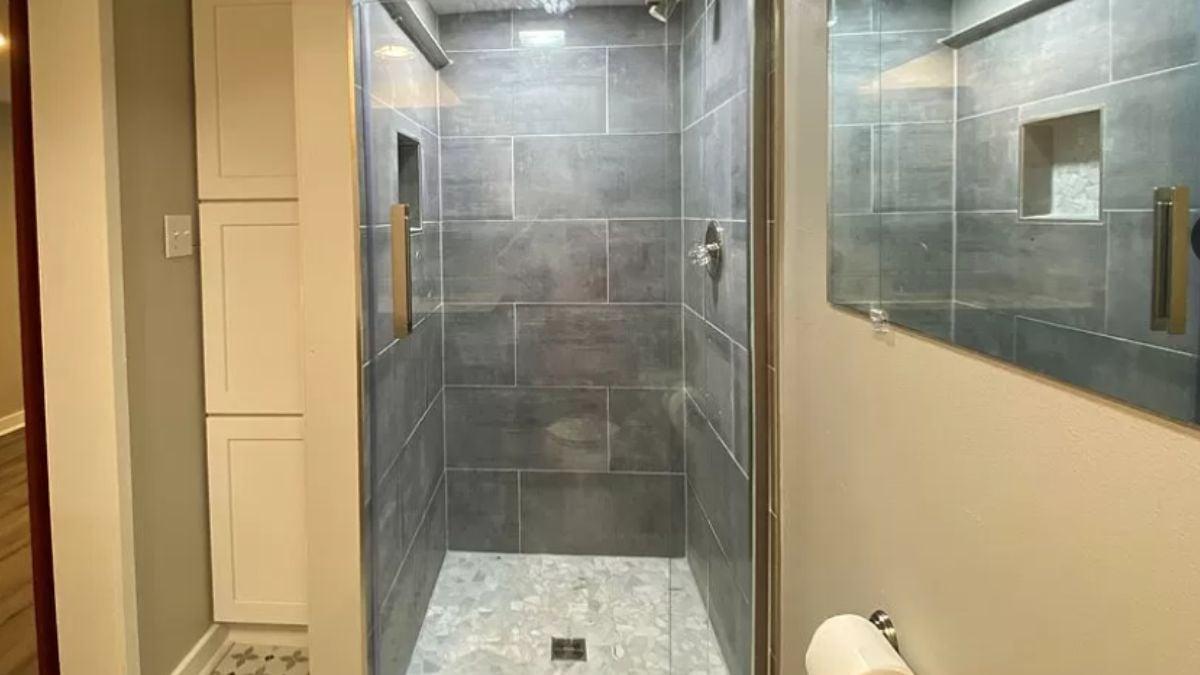Discover the Sophisticated Tile Work in This Craftsman Shower