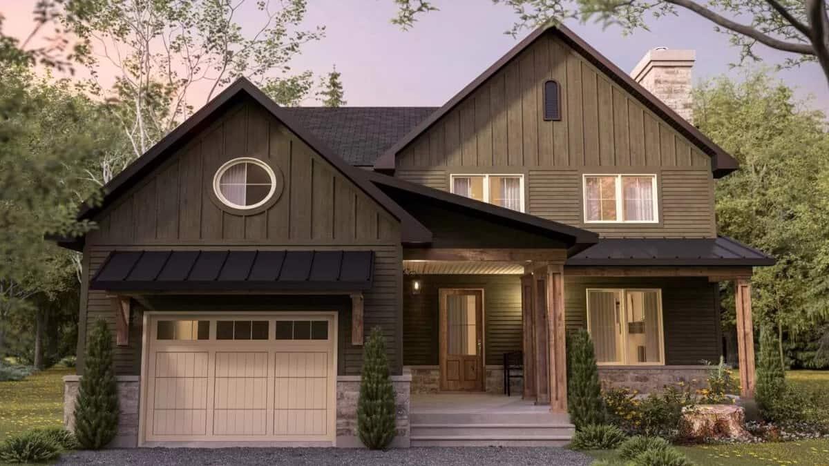 Wow, Look at the Rustic Charm of This Craftsman Home