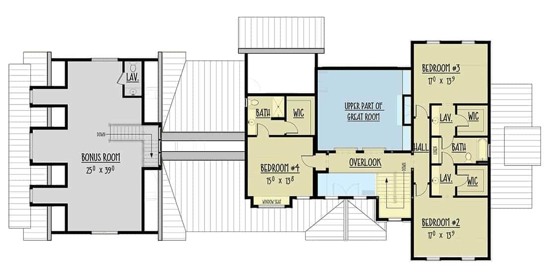 Explore the Versatile Upper Floor with a Spacious Bonus Room