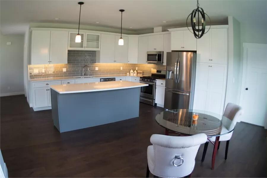 Notice the Under-Cabinet Lighting in This Craftsman Kitchen
