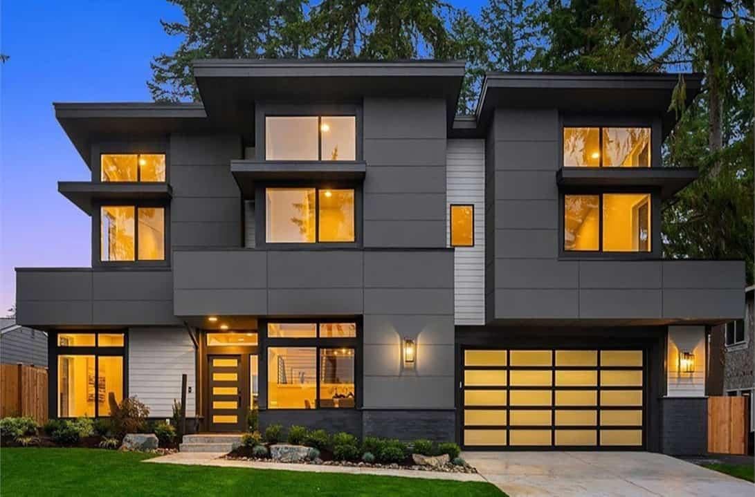 Check Out the Sleek Horizontal Lines of This Modern Facade