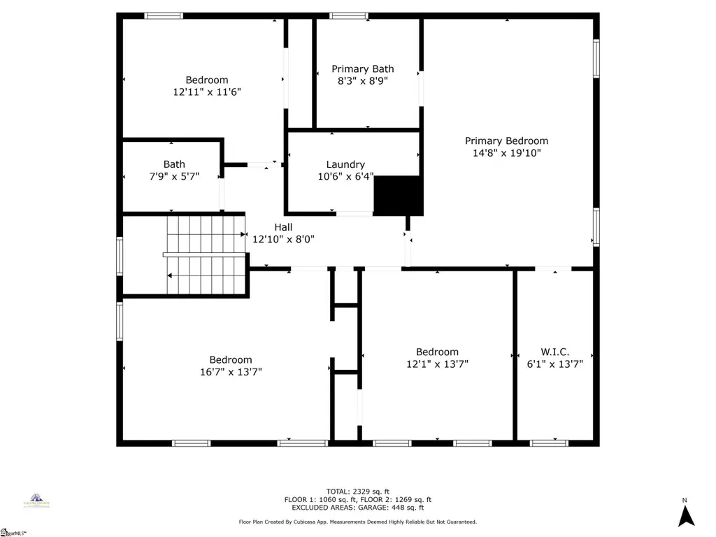 Traditional-Style 4-Bedroom Home for a Corner Lot with Open-Concept Layout (Floor Plan)
