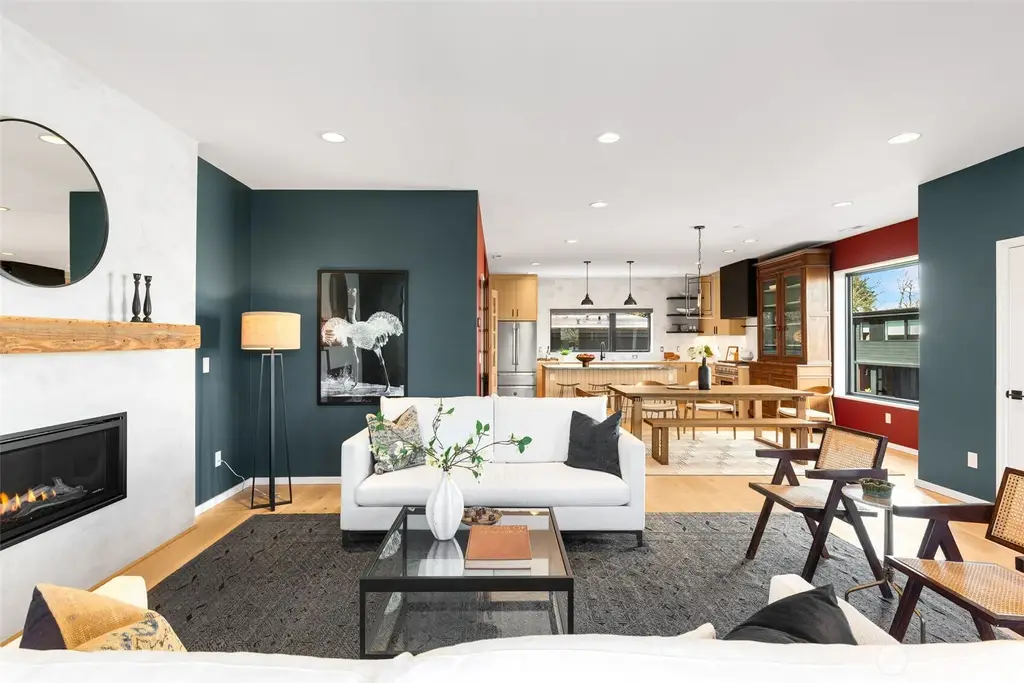 Contemporary-Style 4-Bedroom Home with Open Concept Layout and Front Porch (2,917 Sq. Ft. Floor Plan)
