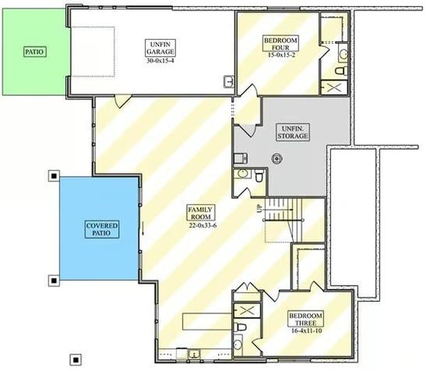 Explore the Spacious Family Room Leading to a Covered Patio