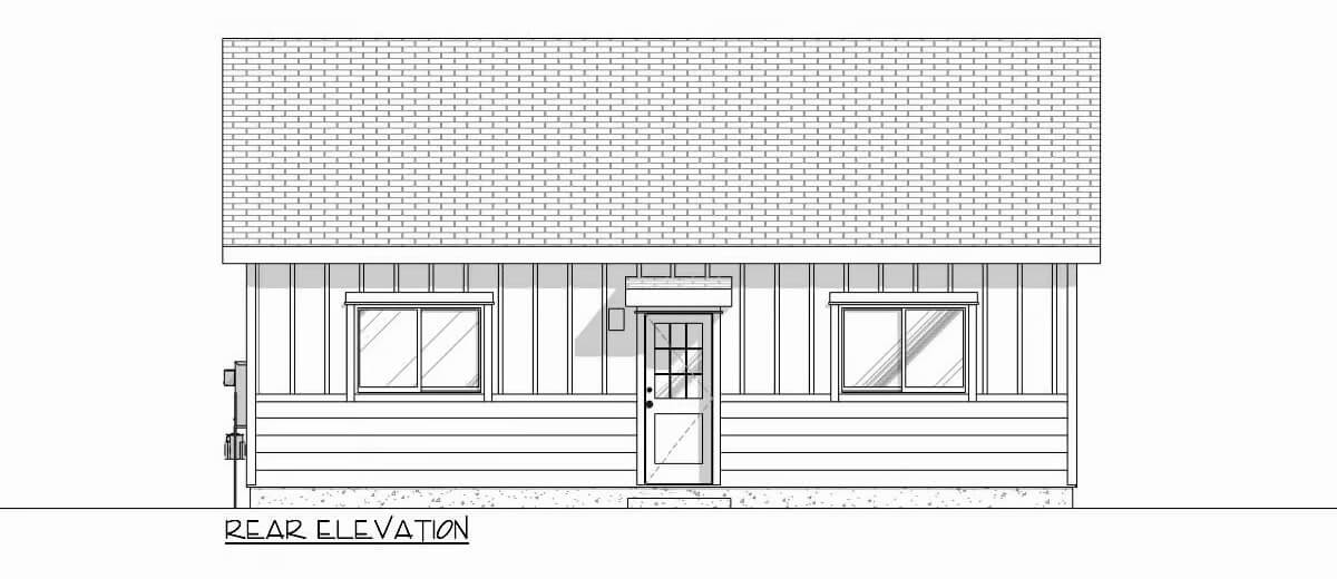 Rear Elevation