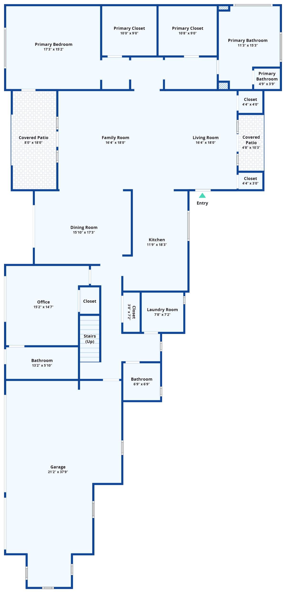 Exploring the Main Floor Layout with Its Handsome Family Room