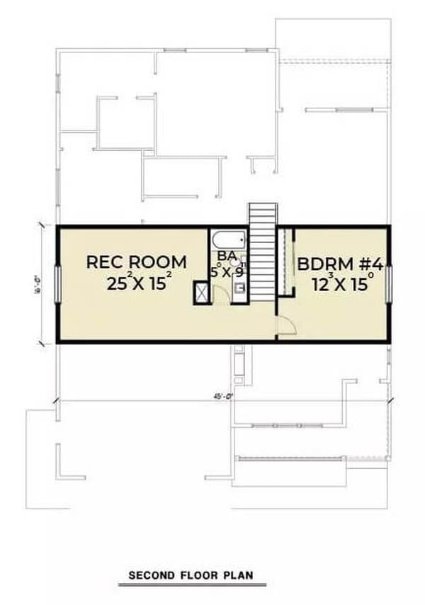 Exploring the Versatile Second Floor Layout with Rec Room