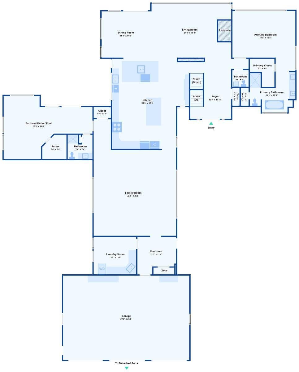 Check Out the Expansive Open-Concept Layout of This Craftsman Gem