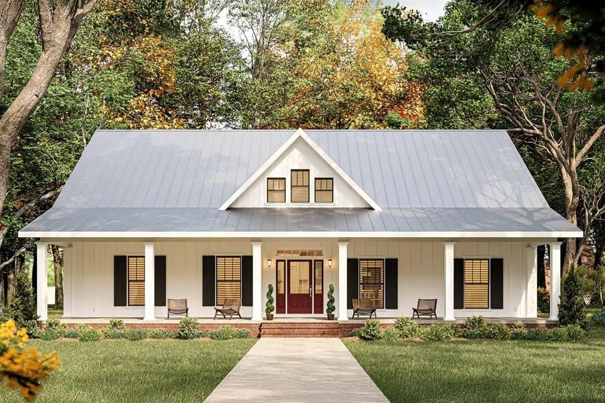 Classic Country Charm with a Welcoming Front Porch