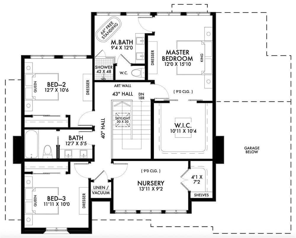 Explore the Upper Level: Spacious Master Suite and Handy Nursery