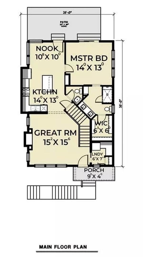 Thoughtful Main Floor Layout With a Convenient Open Concept