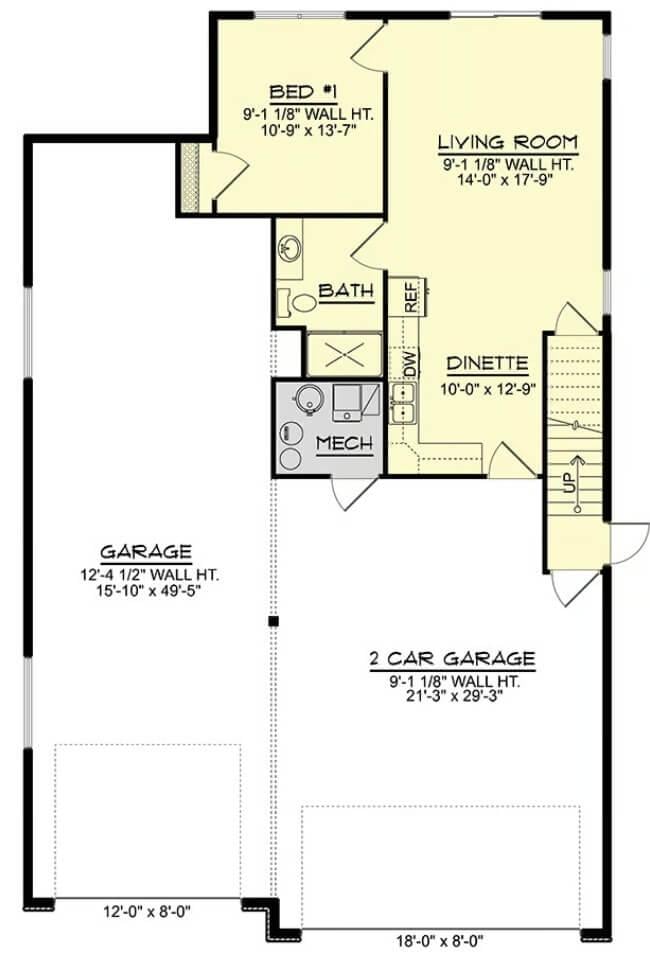 Explore This Functional Layout with Dual Garages