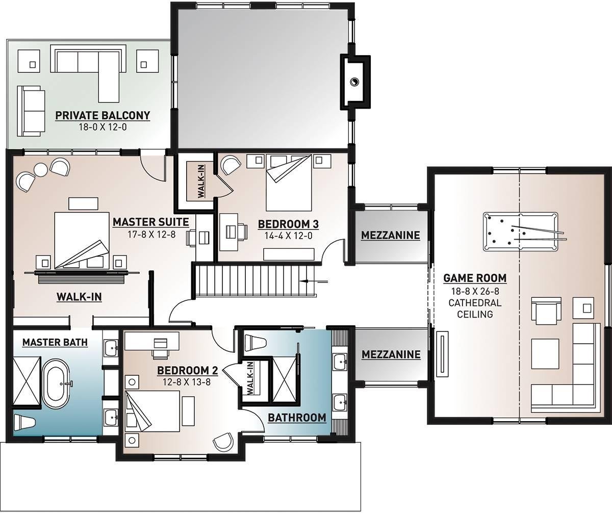 Explore This 3,599 Sq. Ft. Home with a Game Room and Private Balcony