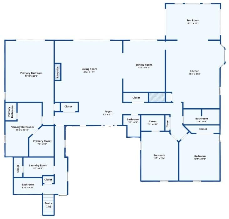 Exploring the Spacious Main Floor Layout with Sunroom Extension