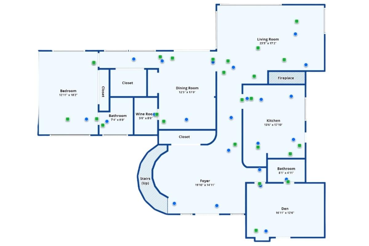 Explore This Expansive Floor Plan with a Hidden Wine Room