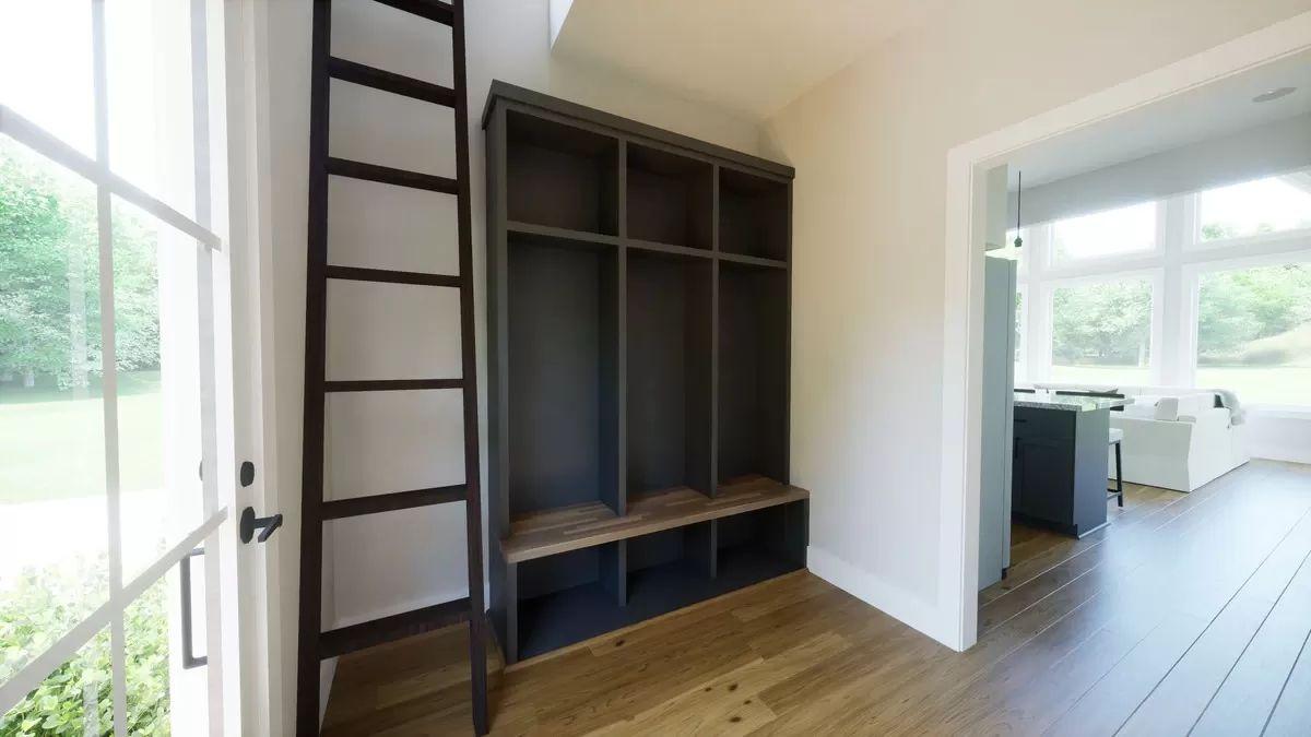 Wow, Look at the Clever Built-In Storage and Ladder Combo